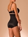 Basic Shaping High Waist Brief, back view in Black