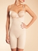 Basic Shaping Open Bust Mid-Thigh Shaper in Ultra Nude