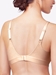 Chantelle C Magnifique Full Bust Wire Free Bra in Nude Sand, Back View
