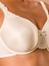 Hedona Seamless Underwire Bra, cup detail in Ivory
