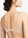 Chantelle Norah Wire Free Bra in Nude Blush, Back View