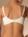 Pont Neuf 3-Part Underwire Bra, back view in Ivory