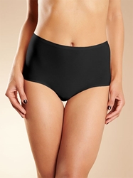 Chantelle Soft Stretch Seamless Full Brief Panty in Black