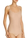 Chantelle Softstretch Bodysuit with Leg Opening in Nude Sand