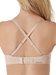 Chantelle Absolute Invisible Strapless Bra in Nude Blush, Back View with Crisscross Straps
