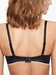 Absolute Invisible Smooth Contour Wireless Bra in Black, Back View