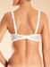 Chantelle Champs Elysées Smooth Convertible Underwire T-Shirt Bra in ivory - back view