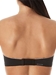 Chantelle Absolute Invisible Strapless Bra in Black, Back View Strapless